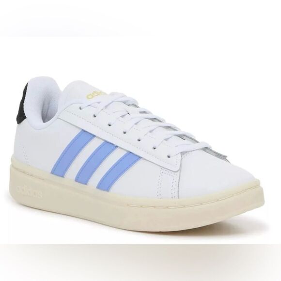 New Adidas Grand Court Alpha ‘Blue White’ H06115 Women’s Size 8.5 - Picture 1 of 1